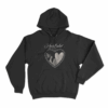 Madison Beer Heart Locket Angel Unisex Hoodie Black