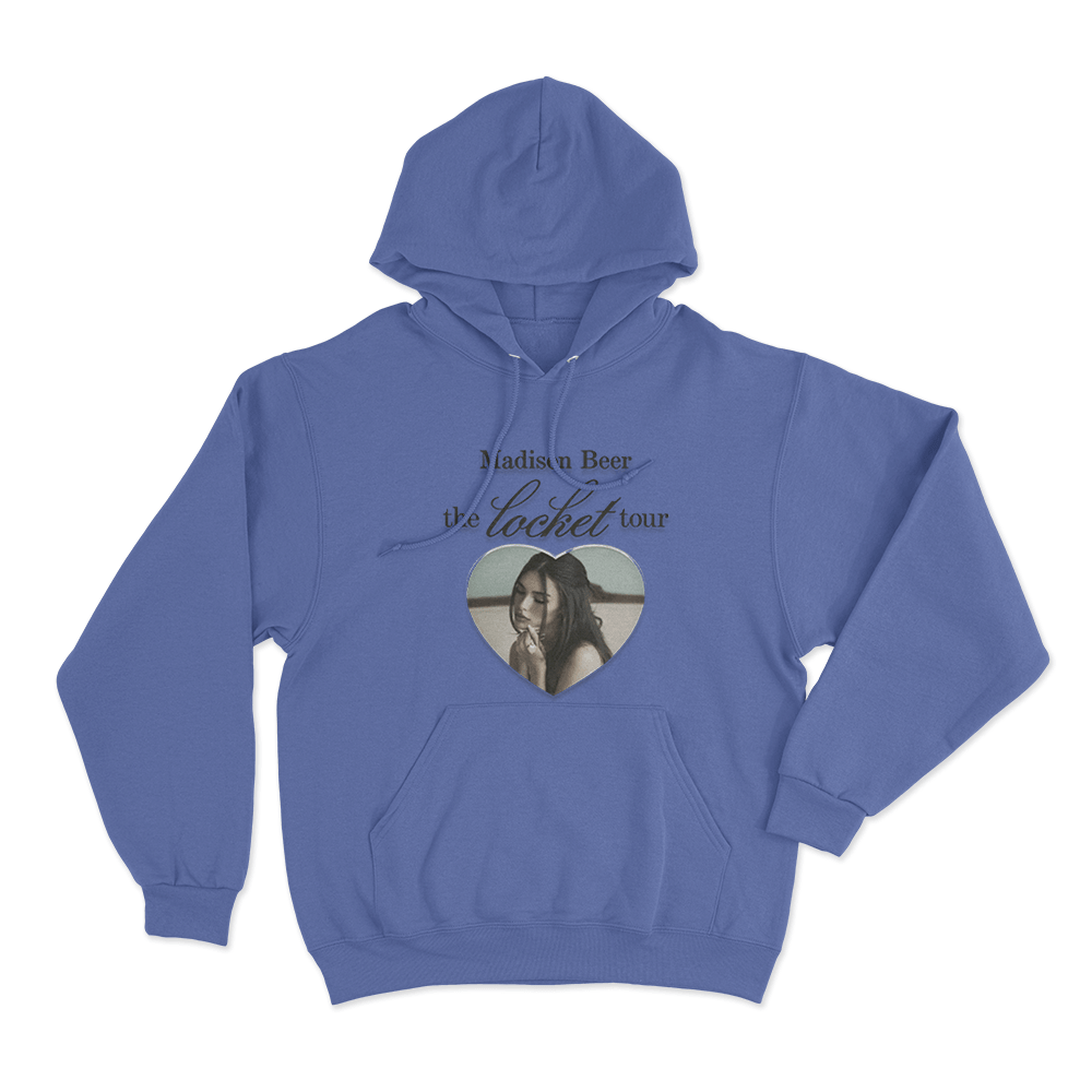 Madison Beer The Locket TourUnisex Hoodie Blue Madison Beer The Locket TourUnisex Hoodie Blue