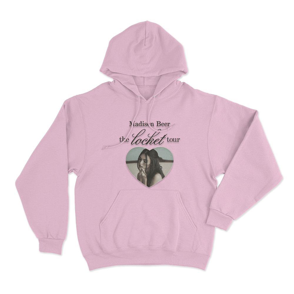 Madison Beer The Locket TourUnisex Hoodie Pink Madison Beer The Locket TourUnisex Hoodie Pink